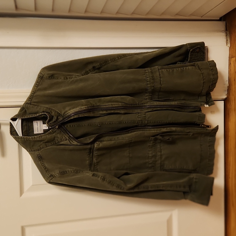 Melrose and market Utility jacket, women size M, color olive